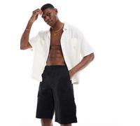 Jack & Jones - Pantaloni cargo ampi neri-Nero S