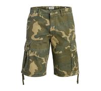 JACK & JONES Pantaloni cargo 'JPSTCOLE FRANK' cachi / oliva Uomo JACK & JONES 34
