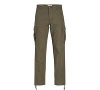 JACK & JONES Pantaloni cargo 'JPSTKane JJBarkley' oliva Uomo - Abbigliamento - Pantaloni - Pantaloni cargo JACK & JONES 34