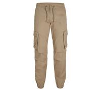Pantaloni cargo Jack & Jones Kane Noah Cuffed Marron XS