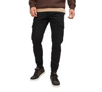 JACK & JONES Pantaloni cargo nero Uomo JACK & JONES 28x32