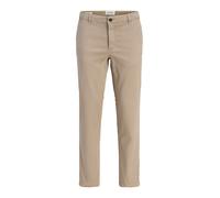 JACK & JONES Pantaloni chino 'JPSTOllie' cappuccino Uomo - Abbigliamento - Occasioni - Matrimonio - Per gli invitati al matrimonio - Pantaloni - Pantaloni chino JACK & JONES 30