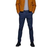 Jack & Jones Pantaloni Chino Uomo JJIMARCO JJBOWIE SA -Slim Fit Blu - Verde