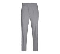 Jack & Jones - Pantaloni eleganti ampi affusolati grigi con coulisse-Grigio L