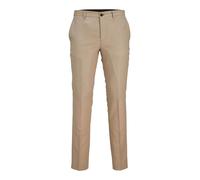 JACK & JONES Jprsolaris-Pantaloni Noos Eleganti, Pure Cashmere/Fit: Super Slim Fit, 52 Uomo