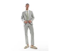 Jack & Jones - Pantaloni da abito verde lino 44