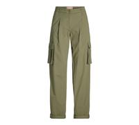 Jack & Jones Pantaloni da Donna Jxmaddy RLX Balloon MW Ankle Pant Pnt, Verde, S