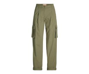 Jack & Jones Pantaloni da Donna Jxmaddy RLX Balloon MW Ankle Pant Pnt, Verde, S