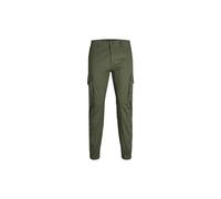 Jack & Jones - Pantaloni Slim-fit Verde Oliva Notte - -Trousers -Uomo -Verde -W34 L32