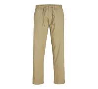 Jack&Jones pantaloni uomo in gabardine di cotone beige