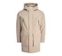JACK & JONES Parka da Uomo Jprccmoon SN, Weathered Teak, M, Teak Rivestito, M