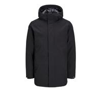 JACK & JONES Parka da uomo, Nero, XL