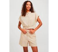 Jack & Jones Penny Jjxx Short Sleeve Shirt Beige L Donna
