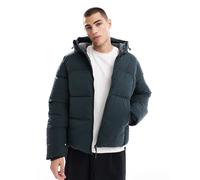 Jack & Jones - Piumino oversize squadrato verde bosco XL