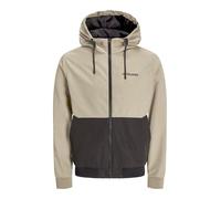 JACK & JONES Jjerush Hood Bomber Noos Pls Bomber Bomber Uomo, Coriandolo, 3XL