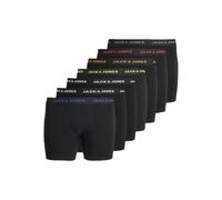 Jack & Jones Plus - Boxer da Uomo, Confezione da 7 Pezzi, Colore: Nero