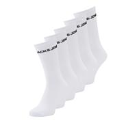Jack & Jones Plus Calzino nero / bianco Uomo Jack & Jones Plus 43-46 nero / bianco