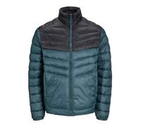 Jack & Jones Plus Giacca di mezza stagione 'JJESprint' petrolio / nero Uomo Jack & Jones Plus XXL petrolio / nero