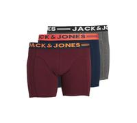 JACK&JONES PLUS JACLICHFIELD Trunks Noos 3 Pack Pls, Burgundy, 4XL Uomini