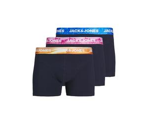 JACK&JONES PLUS JACLUCA Solid Trunks 3 Pack Pls, Navy Blazer/Pack: Navy Blazer - Navy Blazer, XXXXL