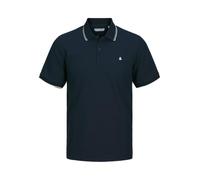 JACK&JONES PLUS JJEAUSTIN - Polo SS Noos Pls, Sky Captain/Dettagli: Play, 4XL