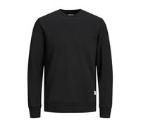 Jack & Jones Plus JJEBASIC Sweat Crew Neck Noos PS, Felpa con Cappuccio Uomo, Black, 6XL