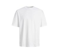 JACK&JONES Plus JJEBRADLEY Tee SS Noos Pls, Bianco, XXXXL