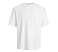 JACK&JONES Plus JJEBRADLEY Tee SS Noos STYD Pls, Bianco, 7XL