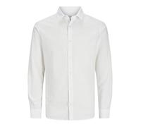 JACK&JONES PLUS JJEBREEZE LS SN Pls, Bianco, 6XL