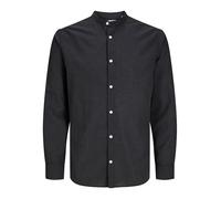JACK&JONES PLUS JJEBREEZE LS SN Pls, Nero, 4XL