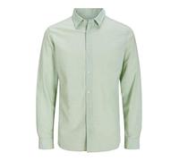 JACK&JONES PLUS Jjebreeze-Maglietta LS SN Pls Camicia a Maniche Lunghe, Iceberg Green, 4XL Uomo