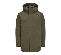 JACK&JONES PLUS Jjekeen-Parka Pls, Foglia di Vite, XXXXL Uomo