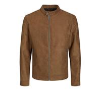 JACK&JONES PLUS JJEROCKY, Giacca per Uomo, Marrone(Cognac), 3XL