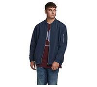 JACK&JONES PLUS JJERUSH Bomber PS Noos, Navy Blazer, 7XL Uomini