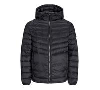 JACK&JONES PLUS Jjesprint Cappuccio Giacca Trapuntata, Nero, 5XL Uomo