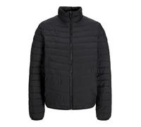 JACK&JONES PLUS Jjestate Packable Puffer Collar Pls Giacca trapuntata da uomo, Nero, XXXL