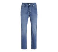 JACK&JONES PLUS Jjimike Jjicon I.k. Sq 027 Pls Jeans, Blu Denim, 42W x 32L Uomo