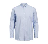 JACK&JONES PLUS Jjprparma-Maglietta L/S Pls Camicia da Lavoro, Blu Cashmere, vestibilità Larga, 4XL Uomo