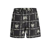 JACK&JONES PLUS Jpstfiji Jjswim Oceanday Ss24 Ly Pls Costume a Pantaloncino, Nero, 42 Uomo