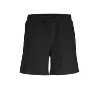 JACK&JONES PLUS JPSTJAIDEN JJSUMMER Linen BLE Short Pls Pantaloncini, Black, 48 Uomo