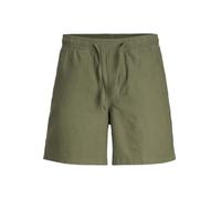 JACK&JONES PLUS JPSTJAIDEN JJSUMMER Linen BLE Short Pls Pantaloncini, Dusty Olive, 48 Uomo