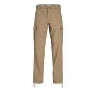 Jack&Jones Plus Jpstkane Jjbarkley Cargo Pant Noos Pls Pantaloni Cargo da Uomo, Elmwood, 42W x 30L