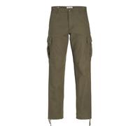 JACK&JONES PLUS Jpstkane Jjbarkley Cargo Pant Noos Pls Pantaloni Cargo da Uomo, Olive Night, 40W x 30L