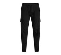 Jack & Jones Plus Pantaloni cargo 'JPStkane Dylan' nero Uomo Jack & Jones Plus 40x34