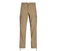 Jack & Jones Plus Pantaloni cargo 'JPSTKane JJBarkley' broccato Uomo Jack & Jones Plus 44x34