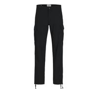 Jack & Jones Plus Pantaloni cargo 'JPSTKane JJBarkley' nero Uomo Jack & Jones Plus 33x32 nero