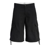 Jack & Jones Plus Pantaloni cargo nero Uomo Jack & Jones Plus 42