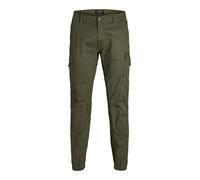 Jack & Jones Plus Pantaloni cargo 'Paul' verde scuro Uomo - Abbigliamento - Taglie comode - Pantaloni Jack & Jones Plus 40