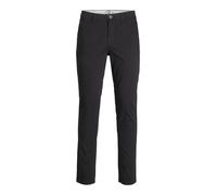 Jack & Jones Plus Pantaloni chino 'JPSTMarco JJDave' nero / bianco Uomo Jack & Jones Plus 48x34