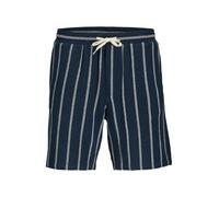 Jack & Jones Plus Pantaloni 'JPSTJAIDEN' blu notte / bianco Uomo Jack & Jones Plus 54